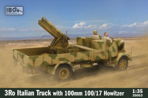 IBG 3RO Italian Truck with 100/17 Howitzer 1:35 (35053)