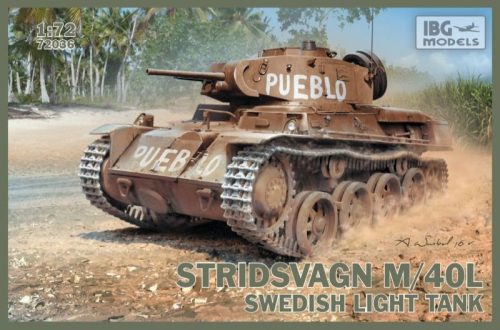 IBG Stridsvagn M/40L Swedish light tank 1:72(72036)