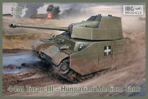 IBG 43M Turan III - Hungarian Tank with Skirts 1:72 (72049)