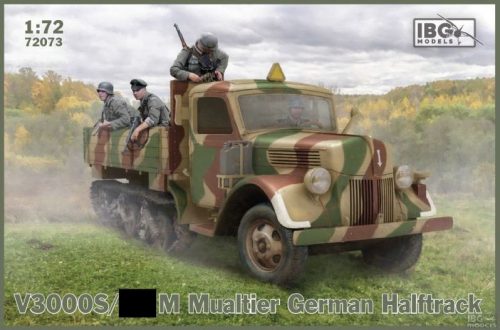 IBG V3000S /SSM Maultier German Halftrack 1:72(72073)