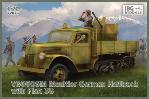 IBG V3000S/SS M Maultier with Flak 38 1:72(72075)