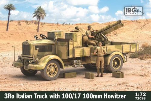 IBG 3Ro Italian Truck with 100/17 Howitzer 1:72(72098)