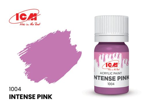 ICM BASIC COLORS Intense Pink bottle 12 ml  (1004)