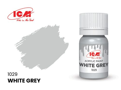 ICM GREY White Grey bottle 12 ml  (1029)