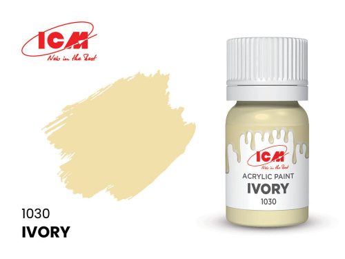 ICM GREY Ivory bottle 12 ml  (1030)