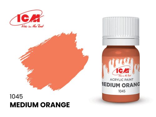 ICM YELLOW Medium Orange bottle 12 ml  (1045)