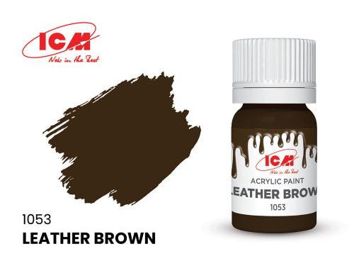 ICM BROWN Leather Brown bottle 12 ml  (1053)