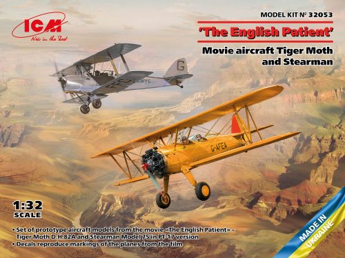 ICM The English Patient' Movie aircraft Tiger Moth and Stearman 1:32 (32053)