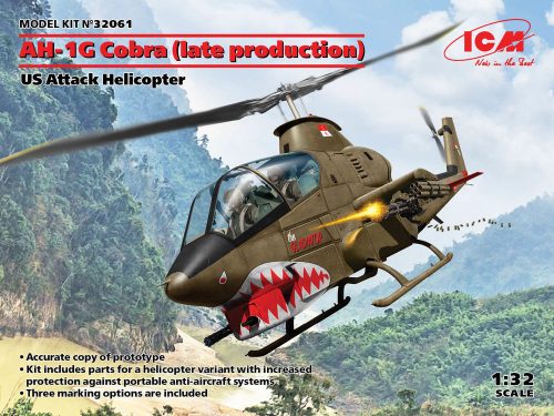 ICM AH-1G Cobra (late production), US Attack Helicopter 1:32 (32061)
