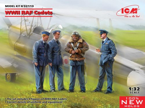 ICM WWII RAF Cadets (100% new molds) 1:32 (32113)