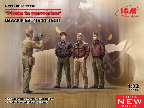 ICM 'Photo to remember', USAAF Pilots (1944-1945) 1:32 (32116)