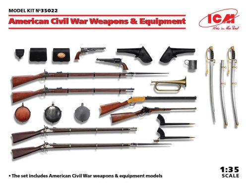 ICM American Civil War Weapons & Equipment 1:35 (35022)