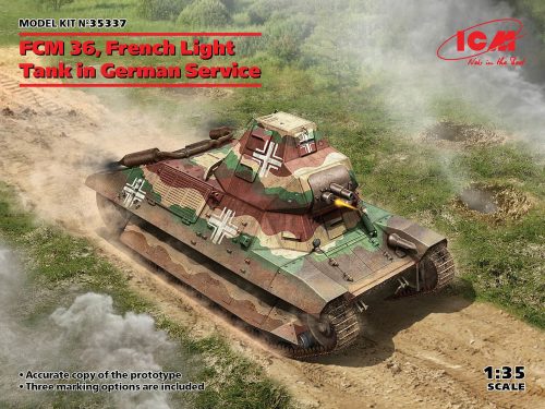 ICM FCM 36, French Light Tank in German Service 1:35 (35337)