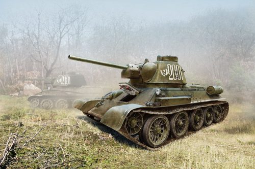 ICM T-34/76 late 1943 production WWII Soviet Medium Tank 1:35 (35366)