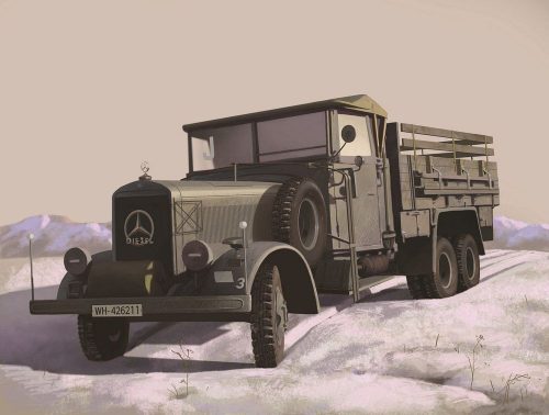 ICM Typ LG3000, WWII German Army Truck 1:35 (35405)