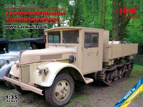 ICM V3000S/SSM Maultier Einheitsfahrerhaus, WWII German Truck 1:35 (35410)