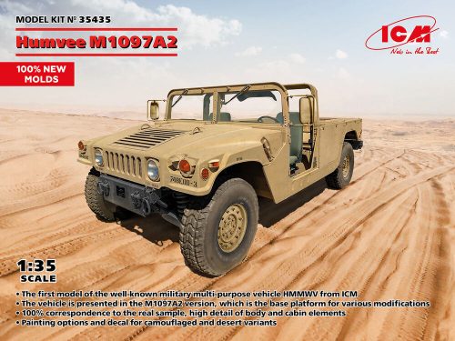 ICM Humvee M1097A2 (100% new molds) 1:35 (35435)