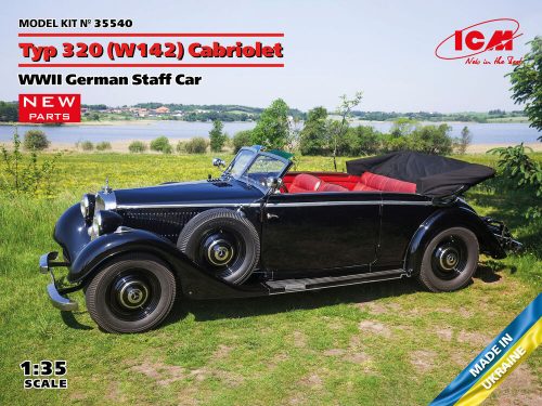 ICM Typ 320 (W142) Cabriolet, WWII German Staff Car 1:35 (35540)