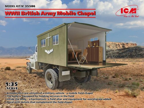 ICM WWII British Army Mobile Chapel 1:35 (35586)