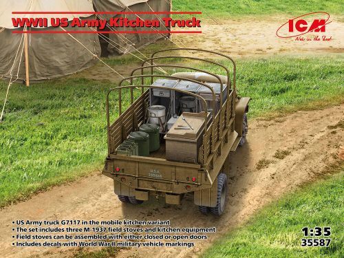 ICM WWII US Army Kitchen Truck 1:35 (35587)