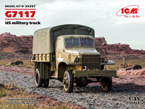 ICM G7117, US military truck 1:35 (35597)