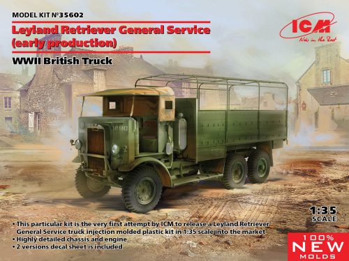 ICM Leyland Retriever General Service (early production), WWII British Truck 1:35 (35602)