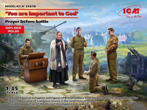 ICM 'You are important to God'. Prayer before battle (100% new molds) 1:35 (35616)