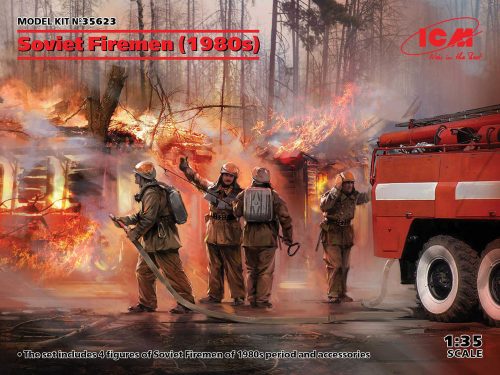 ICM Soviet Firemen (1980s) 1:35 (35623)