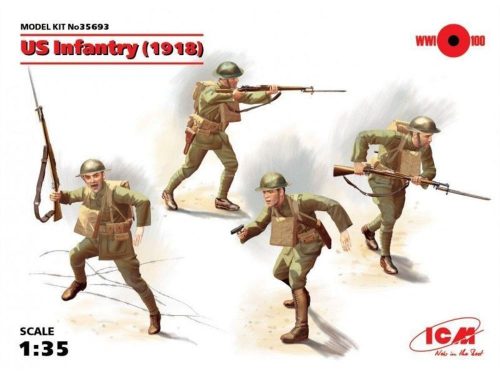 ICM US Infantry 1918 1:35 (35693)