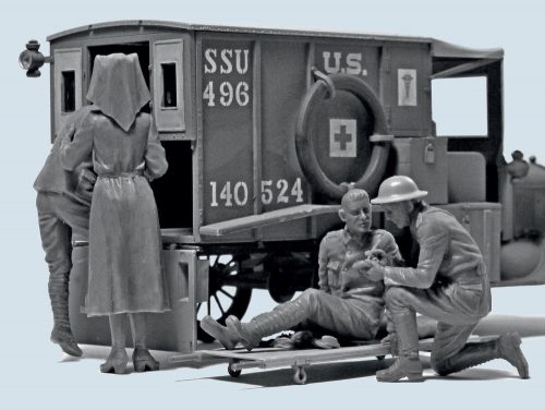 ICM WWI US Medical Personnel 1:35 (35694)