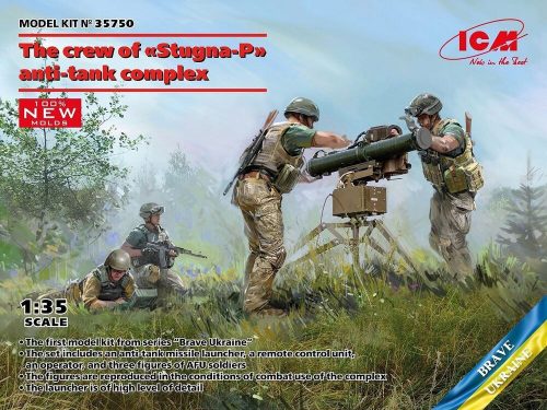 ICM The Crew of Stugna-P antitank complex (100% new molds) 1:35 (35750)