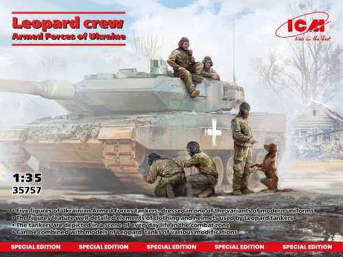 ICM Leopard crew of the Armed Forces of Ukraine 1:35 (35757)