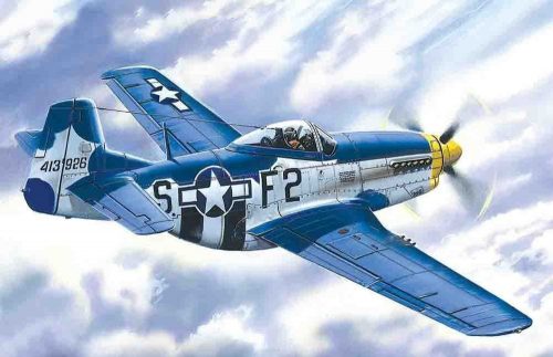 ICM Mustang P-51D-15 WWII American fighter 1:48 (48151)