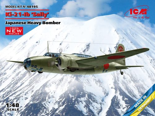 ICM Ki-21-Ib Sally Japanese Heavy Bomber (100% new molds) 1:48 (48195)