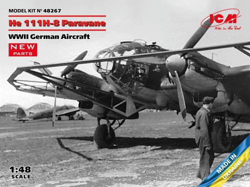 ICM He 111H-8 Paravane, WWII German Aircraft 1:48 (48267)