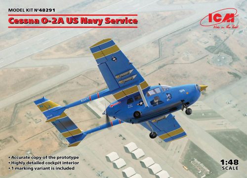 ICM Cessna O-2A US Navy Service 1:48 (48291)