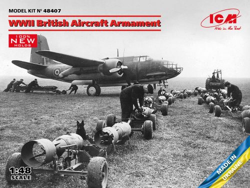 ICM WWII British Aircraft Armament (100% new molds) 1:48 (48407)