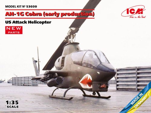 ICM AH-1G Cobra (early production), US Attack Helicopter 1:35 (53030)