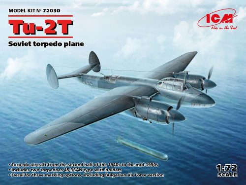 ICM Tu-2T, Soviet torpedo plane 1:72 (72030)