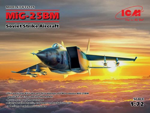 ICM MiG-25 BM, Soviet Strike Aircraft 1:72 (72175)