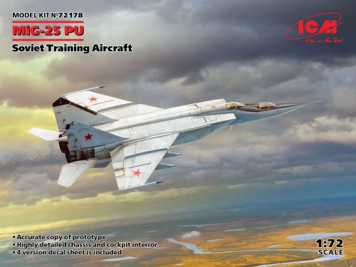 ICM MiG-25PU, Soviet Training Aircraft 1:72 (72178)