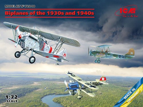 ICM Biplanes of the 1930s and 1940s (??-51A-1, Ki-10-II, U-2/Po-2VS) 1:72 (72210)