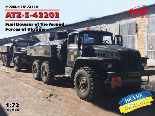 ICM ATZ-5-43203, Fuel Bowser of the Armed Forces of Ukraine 1:72 (72710)