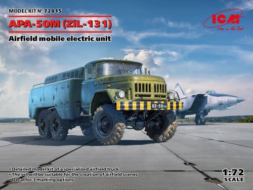 ICM APA-50M (ZiL-131), Airfield mobile electric unit 1:72 (72815)