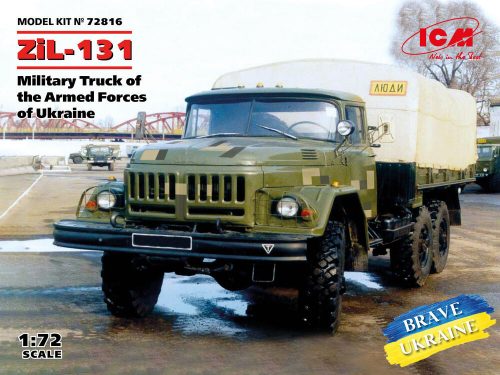 ICM ZiL-131, Military Truck of the Armed Forces of Ukraine 1:72 (72816)