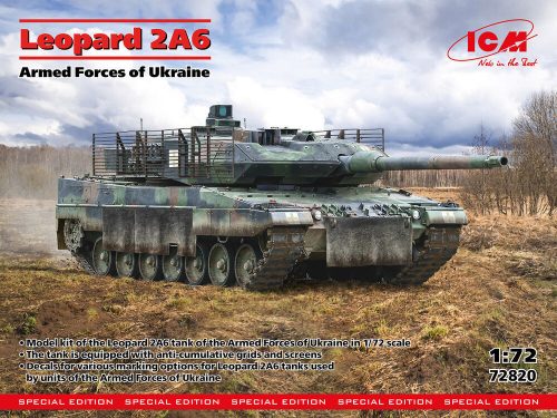 ICM Leopard 2A6 of the Armed Forces of Ukraine 1:72 (72820)