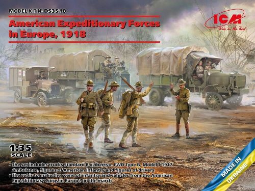 ICM American Expeditionary Forces in Europe, 1918 1:35 (DS3518)