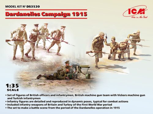 ICM Dardanelles Campaign 1915 1:35 (DS3520)