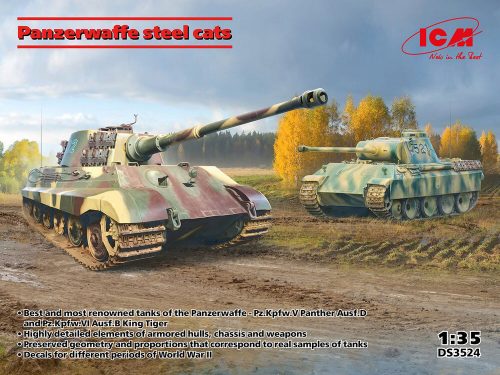 ICM Panzerwaffe steel cats 1:35 (DS3524)