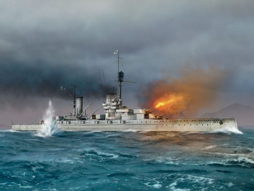 ICM König WWI German Battleship Full hull and waterline 1:700 (S.014)